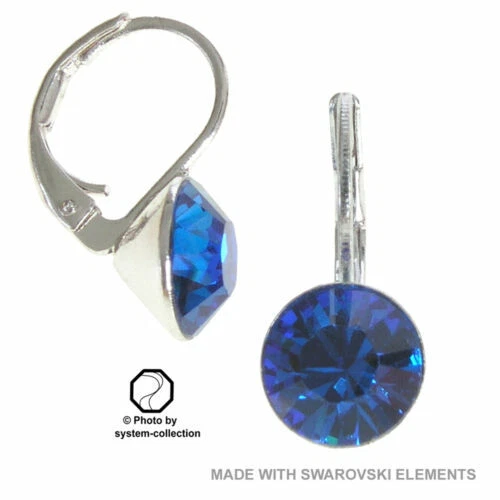 Runde Saphir Mode-Ohrschmuck