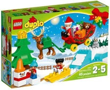 LEGO DUPLO Town Santa's Winter Holiday 10837 Christmas NEW Building Kit SEALED