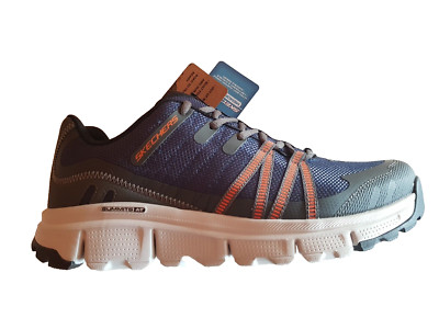 Skechers SUMMIT AT TWIN BRIDGES Tracking Herren Sneaker navy-orange Größe 45 NEU