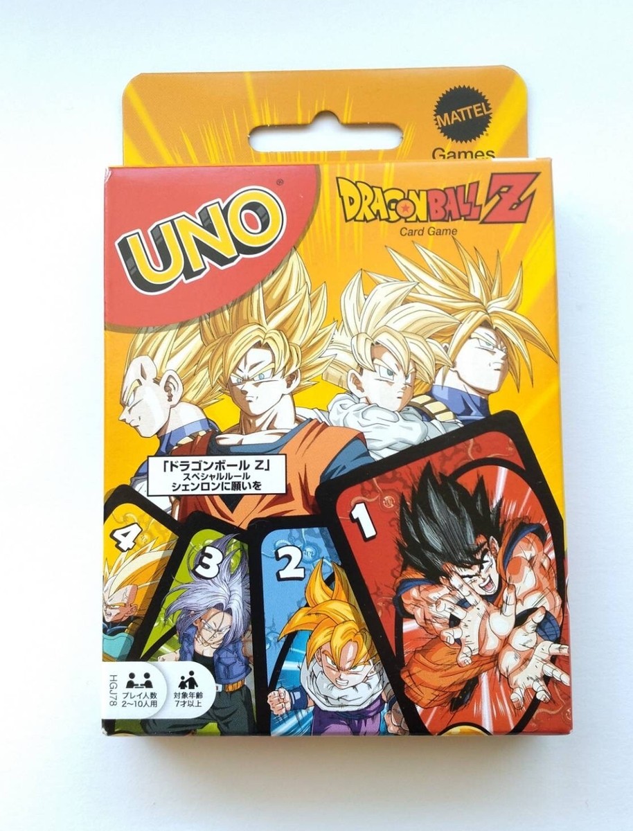 Dragon ball Z UNO Cards Japanese Edition New | eBay UK