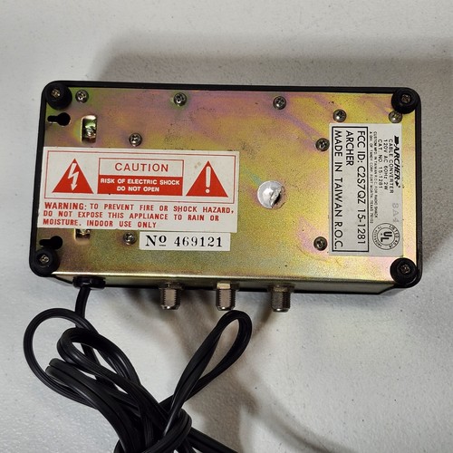 Archer Coaxial Cable Converter Black #469121 - Picture 6 of 6
