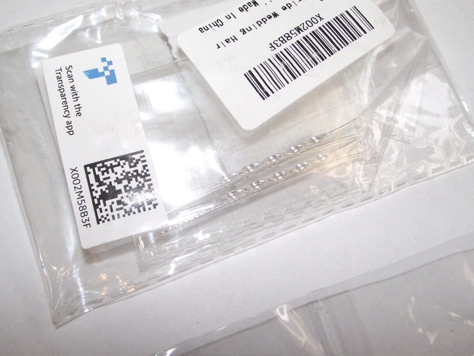 Nuevo paquete abierto horquillas para el pelo de boda tono plata estrás transparente floral Foto 4 de 4