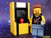 Lego® Minifigur™ Gamer 80Er 80S Arcade Pac-Man Automat Videogame Videospiele
