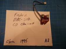 Fisher DAC-503 CD Changer Replacement Parts Cir Board Part 1AD4B10B31700