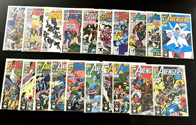The Avengers Lot of 19 Comics #330-349 Complete Run Key Marvel HIGH GRADE NM/NM-