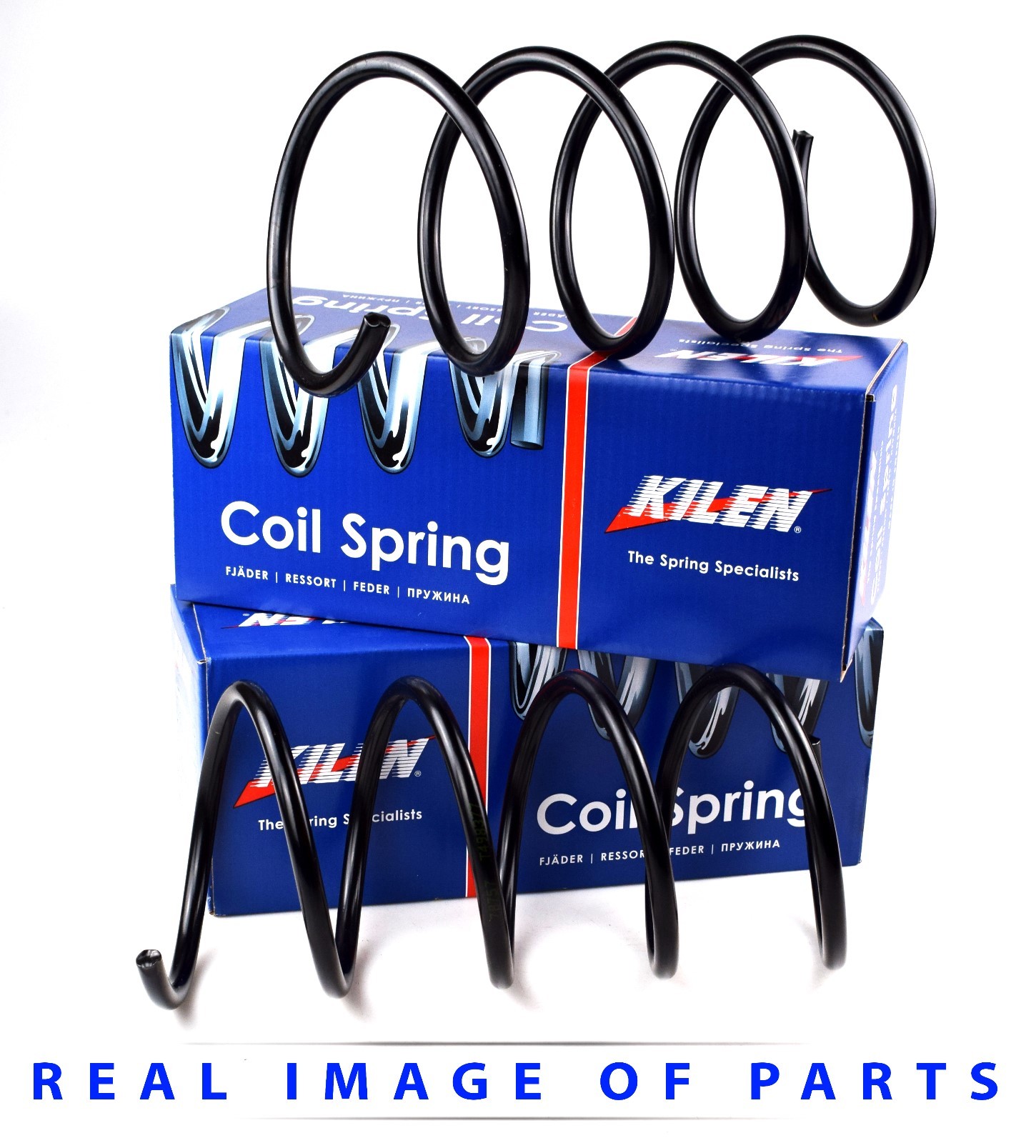 MERCEDES C CLASS W203 WITH SPORTS SUSPENSION KILEN FRONT COIL SPRINGS PAIR