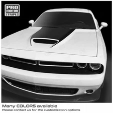 Dodge Challenger 2015-2023 Hood Scoop Decal for RT GT SRT Cowl (Choose Color)