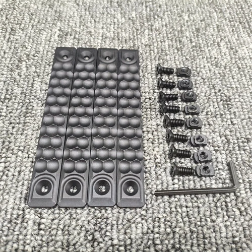 4 Stück Nylon MLOCK Schiene Handschutz Abdeckblende für M-loCk System 80/120 mm - Bild 10 von 48