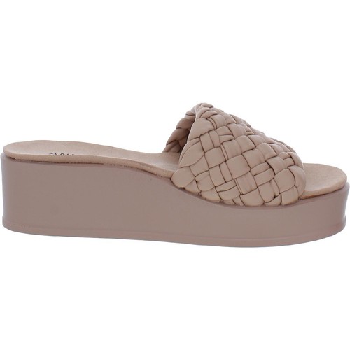 Anne Klein Womens Vikki Leather Woven Summer Mule Sandals Shoes BHFO 4289 |  eBay