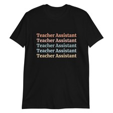 Teacher Assistant Vintage Tee Back To School T-Shirt