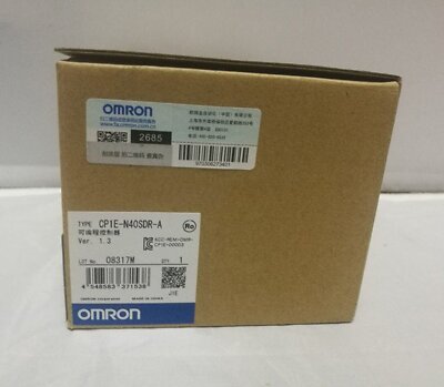 Omron CP1E-N40SDR-A PLC Module New One Expedited Shipping CP1EN40SDRA