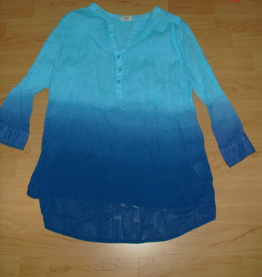 St.John's Bay Damen 3/4 Ärmel Bluse Tunika Gr S