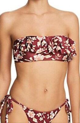 MINKPINK Rhapsody Layered Bandeau Bikini Top & Rhapsody Tie Bikini Bottom