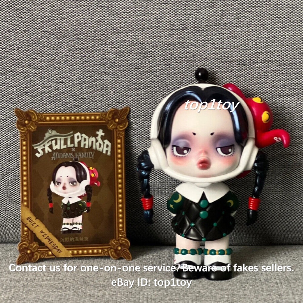 Skullpanda A Family Quiet Wednesday Mini Figure | eBay