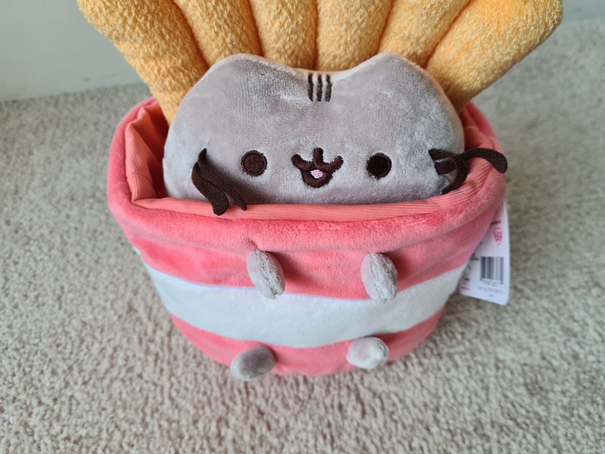 Pusheen激レア！ Pusheen Anime Manga Cat Plus 4”” Gray Stuffed Animal. Grund