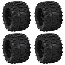 VGEBY Ruote RC Pneumatici, Pneumatici in Gomma Adatto per Modelli 1/8, Sostituzi