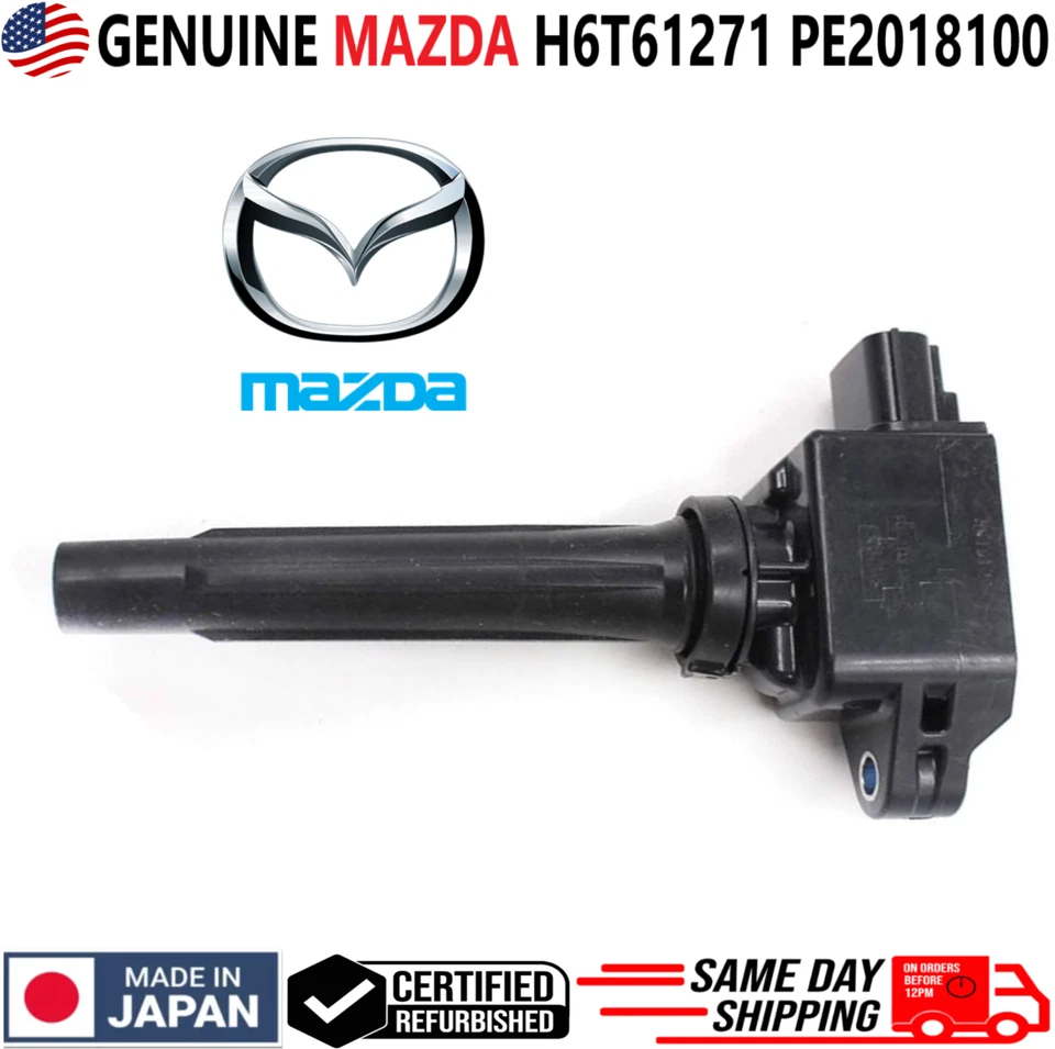 Bobinas de encendido originales MAZDA x4 para Mazda CX-3 CX-5 2013-2016 3 6 I4, H6T61271 Foto 4 de 4