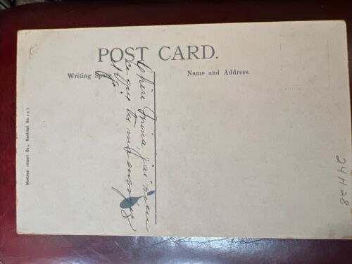 c1915 Railway Elevator Montreal, Quebec Canada Vintage Postcard - Picture 2 of 2