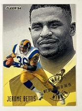 Jerome Bettis 1994 Fleer - Award Winners #1 Los Angeles Rams