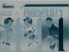 Reymond Fuentes * David Renfroe * KC Hobson 2009 TriStar Rookie Press Plate 1/1