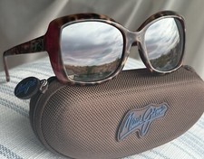 Maui Jim Orchid MJ 735 12B Raspberry Tortoise Frame Maui Rose Polarized Lenses