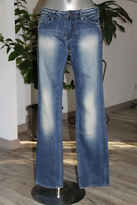 joli jeans délavé femme LE TEMPS DES CERISES modèle cindy taille W28 (38fr)  | eBay