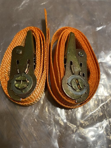 Ratchet straps 10 Pack  1"x5' Endless Loop 500lb working load made in USA