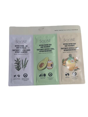 SOOAE New York Intense Repair 3 Day Hair Treatment Tea Tree/Avocado/Argan Oil