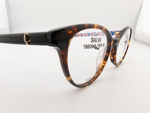 Gafas Kate Spade, solo monturas, Gela 086 Tort/Floral, 50-17-140, acetato - Imagen 7 de 22