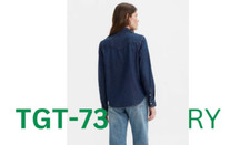 Levi's Women's Long Sleeve, Ultimate Western Button-Down Shirt - Smokin Hot, XL