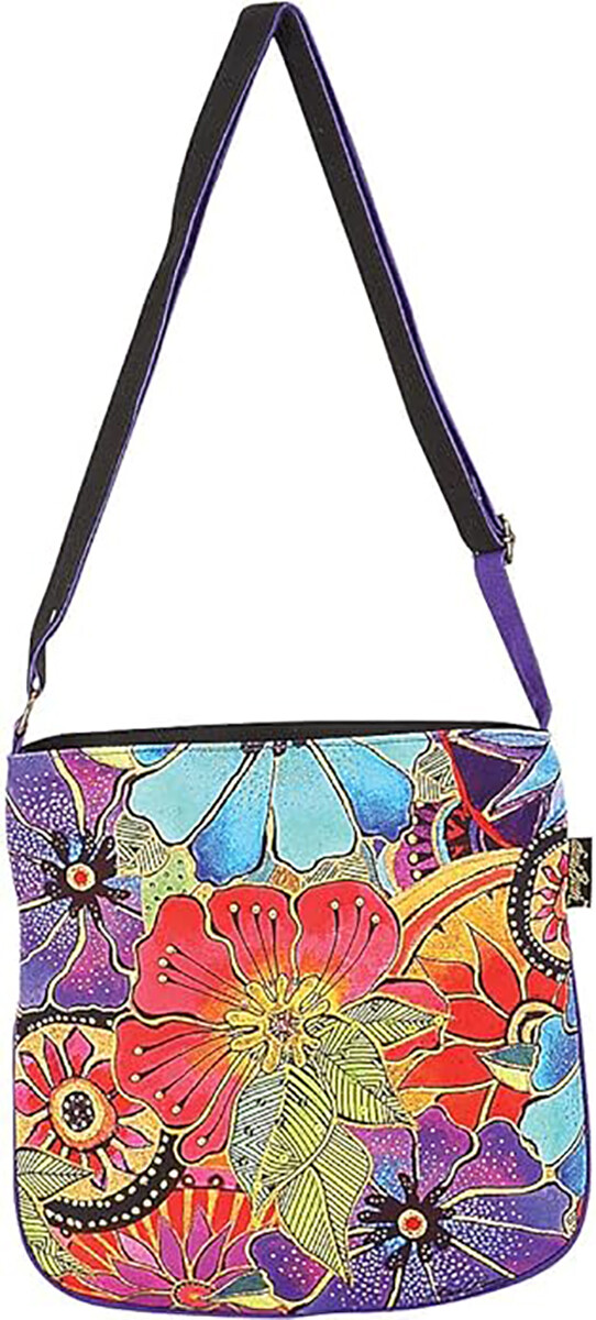 Сумка через плечо с цветочным рисунком Laurel Burch (мульти)