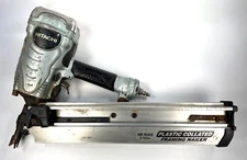 Hitachi NR 90AE (S) 3-1/2" 21 degree Plastic Collated Framing Nailer TESTED