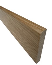 SOLID OAK or SAPELE SKIRTING BOARD CHOICE FINISH OR TYPE 20 x 120 mm