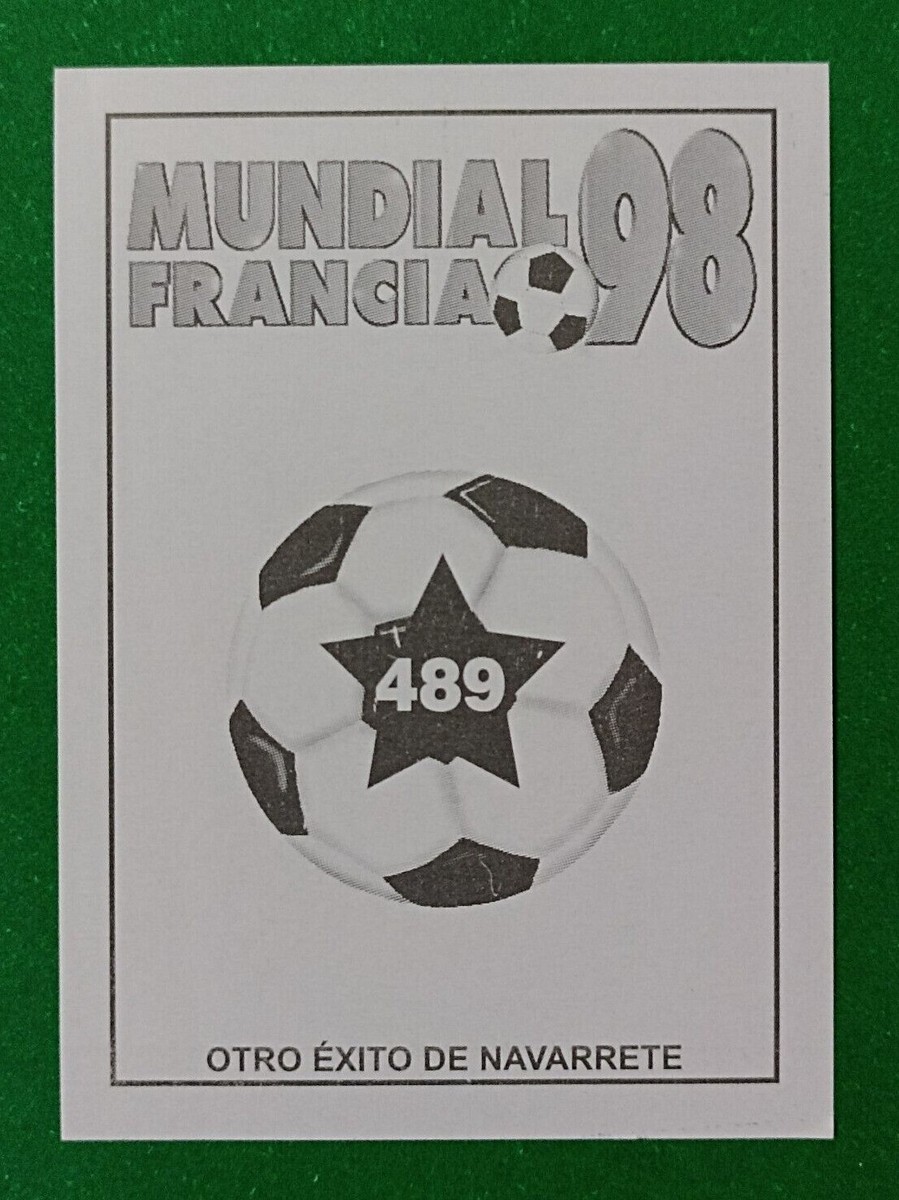 1998 Navarrete France World Cup FIFA #489 GREGORY MESSAM Jamaica