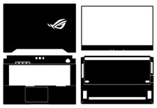Carbon Vinyl Sticker Skin Decals Cover for ASUS GX502L Laptop Protection Film