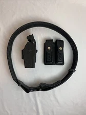 Uncle Mikes ITW Nexus Sidekick TSR 210 Large Black Belt Magazine Glock Holster