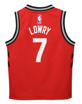 Toronto Raptors Kyle Lowry NBA Basketball Child Red Icon Overall