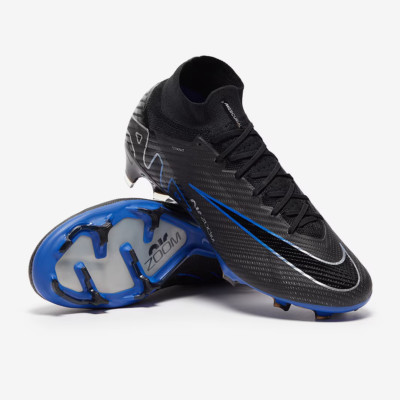Nike Zoom Mercurial Superfly 9 Elite FG schwarz/chrom   UK-Größe 8 DJ4977-040