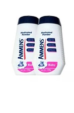 Ammens Jamaican Medicated Baby Powder 150 g or 5.5 oz each bottle Pack of 2