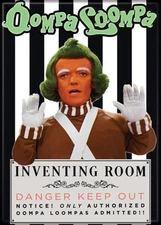 Willy Wonka & The Chocolate Factory Oompa Loompa Refrigerator Magnet NEW UNUSED