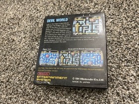 Devil World (PAL NES &ndash; 1987; COMPLETE AND IN BOX &ndash; TESTED / WORKS &ndash; READ DESC.)