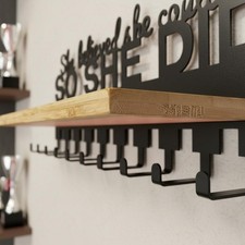 Medaillenständer mit Haken Upgrade Version Wandmontage Medaillenaufhänger stabil