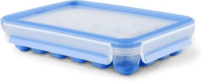 EMSA Clip & Close Frischhaltedose, Eiswürfelform, 22,6 x 16,5 x 4,9 cm