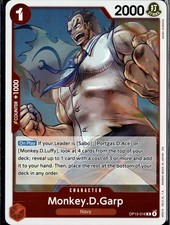 Monkey.D.Garp OP13-016 Rare Carrying On His Will One Piece Foil Near Mint