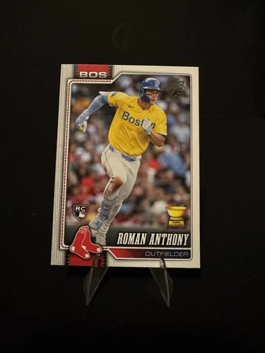2026 Topps Series 1 Roman Anthony #189 IMAGE VARIATION RC SP Boston Red Sox
