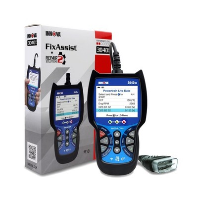 INNOVA 3040RS, OBD2 Scanner, Live Data Streamer, Battery/Alt Tester, Reset Ch...