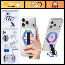 4-in-1 Magnetic Phone Grip Stand  Kickstand, Universal Fit for iPhone  Android