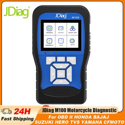 JDiag M100 Motorrad Diagnosegerät Scanner für KTM Yamaha Kawasaki Suzuki Honda