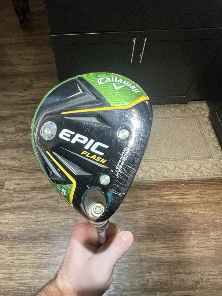 Callaway EPIC Flash 5 madera 18 grados grafito flujo uniforme mujer dama Flex M-105316 Foto 2 de 4