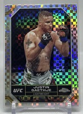 2024 Topps Chrome UFC Justin Gaethje X-Fractor #104